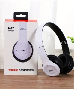 Stereo P47 Headset 5.0 Bluetooth Headset Folding Series Wireless Sports Game Headset for iPhone XiaoMi