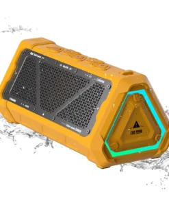 MLOVE Outdoor Bluetooth Speaker, 40W, IPX7 Waterproof, Stereo Sound, RGB Light