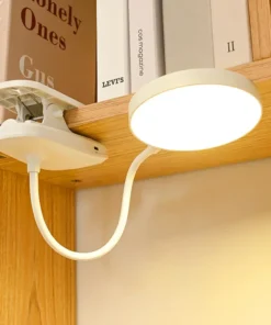 Led Table Lamp USB Rechargeable Night Light With Folding Clamp Study Stand Read Lamp Touch 3 Modes Dimming Eye Protection Light