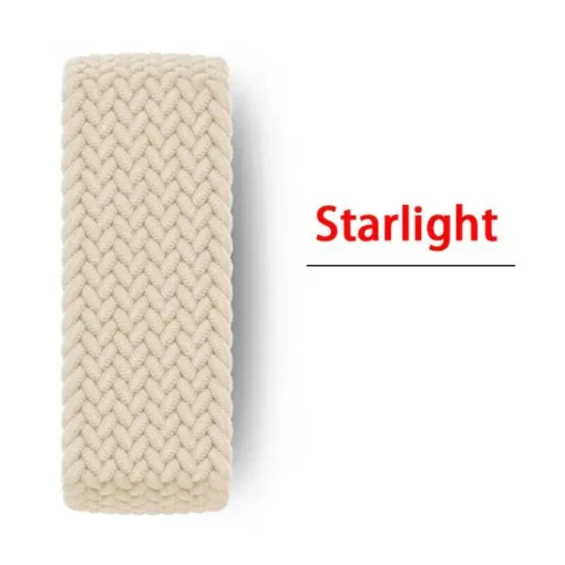 Braided Strap for Apple Watch with Adjustable Fit for Various Sizes - Image 4