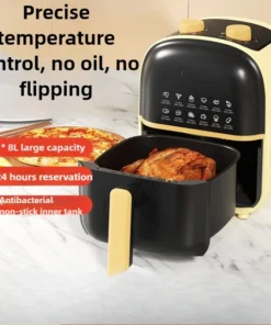 8.5L Multi-Function Electric Air Fryer - Large Capacity, Oil-Free Cooking