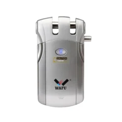 Alternative view of Wafu Smart Invisible Deadbolt Door Lock with Remote Control and 5 Chrome Plated Remotes