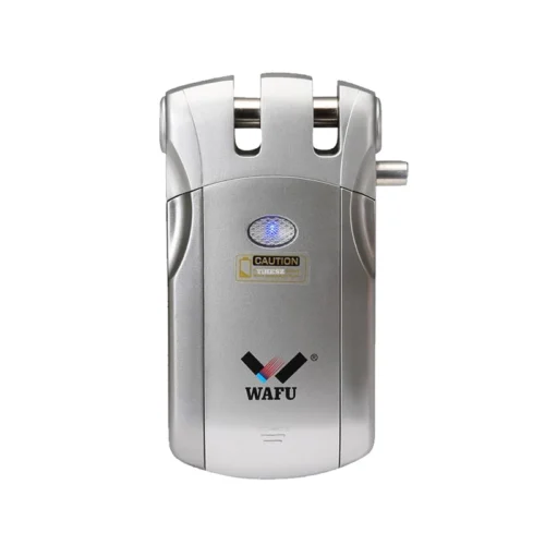 Alternative view of Wafu Smart Invisible Deadbolt Door Lock with Remote Control - 5 Chrome Plated Remotes