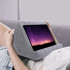 Tablet Stand with Multifunctional Sponge Pillow for iPad and Samsung Tablets - Bed and Book Holder