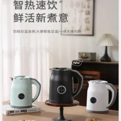 Alternative view of Electric Kettle with Keep Warm Function for Smart Homes in USA, Japan, and Canada