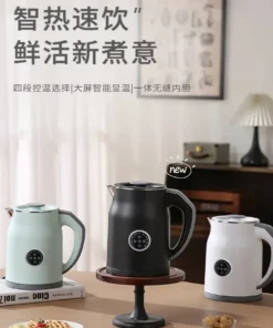 Alternative view of 110V/220V Electric Kettle Smart Home Appliance for USA Japan Canada with Keep Warm Function BCW
