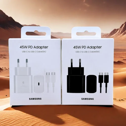 Samsung 45W Super Fast Charger EU Adapter for Galaxy Z Flip and S Series Devices - Image 5