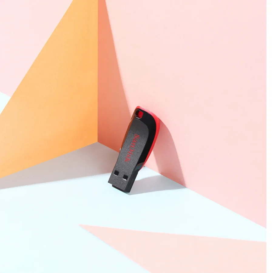 SanDisk USB Flash Drive, 128GB, Mini Pen Drive, USB 2.0, for PC - Image 4