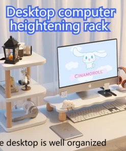 Office computer riser, monitor stand, office workstation display stand, desktop storage rack