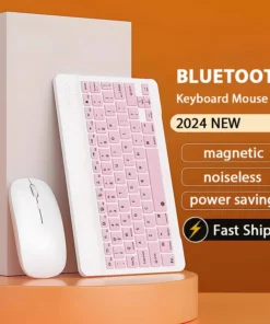 10 inch Magnetic Tablet Keyboard for iPad 2024 10.9 11 10.2 Bluetooth Rechargeable Keyboards for Xiaomi 6 Huawei Matepad 11.5