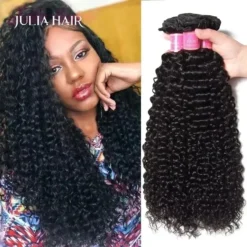 Malaysian Curly Human Hair Bundles Natural Color 8"-26" Remy Extensions for Weave