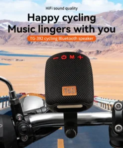 Portable Waterproof Bluetooth Speaker for Bicycles - Rechargeable Handlebar Sound Box