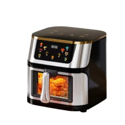 Large Capacity Electric Air Fryer with Multi-Function Cooking for Healthy French Fries