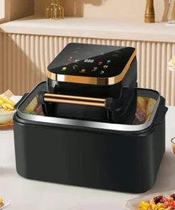 220V 12L Multifunctional Air Fryer - Smokeless, Oil-Free, Non-Stick
