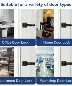 Alternative view of XSDTS Smart Fingerprint Keypad Door Lock for Home and Apartment