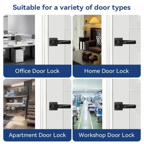 Alternative view of XSDTS Smart Fingerprint Keypad Door Lock for Home and Apartment
