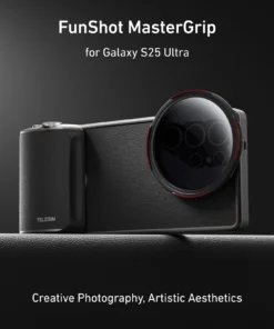 Alternative view of TELESIN Master Shooting Set Phone Camera Hand Grip Phone Holder CPL ND 2-32 Filter Remote Handle For SAMSUNG Galaxy S25 Ultra