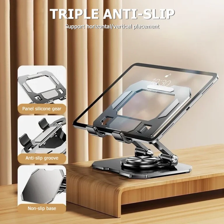 Adjustable 360° Rotatable Tablet Stand for 4.7-12 Inch Devices - Image 3