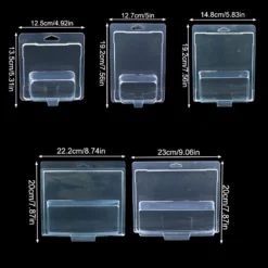 Alternative view of Plastic Clear Car Toy Display Case with Protective Shell for Boulevard Team Transport Model Collectors