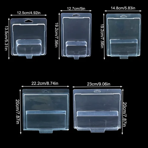 Alternative view of 5/10PCS Plastic Clear Car Toy Display Case Protective Shell for Boulevard Team Transport Model Card Protector Show Box Boys Gift