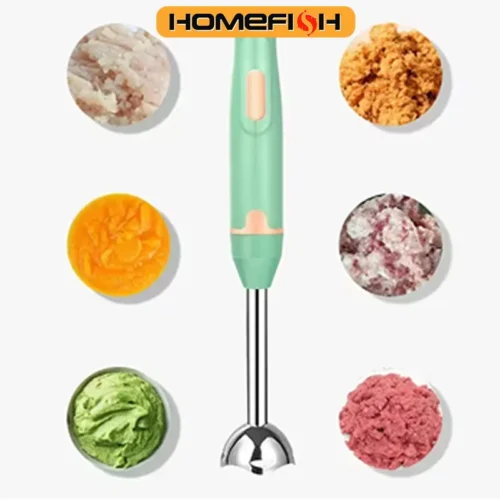 Alternative view of HOMEFISH Handheld Immersion Blender for Smoothies and Sauces