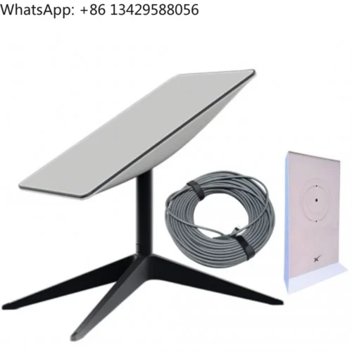 NEW Starlink Rev4 Satellite Internet Flat High-Performance Starlink Satellite Internet Kit With Wedge Mount