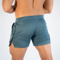 Alternative view of Men's Sports Shorts with Breathable Mesh for Fitness Training and Running