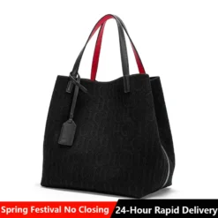 Ladies Handbag with Outer Pocket, Large Capacity for Everyday Use