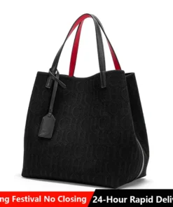 CH Ladies Shoulder Bag Fashion Classic New Pure Color Outer Pocket Ladies Handbag High Quality Craft Large Capacity Handbag