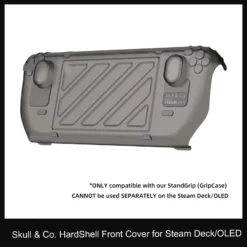 HardShell Front Cover Protective Case with StandGrip for Steam Deck LCD/OLED