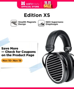 HIFIMAN Edition XS Over-Ear Open-Back Planar Magnetic Headphones with Adjustable Headband