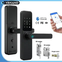 Bluetooth Smart Fingerprint Touch Screen Lock - Digital Security Lock for Home Use