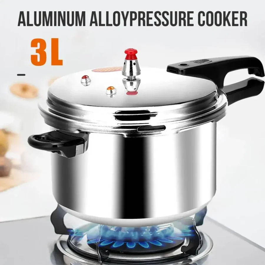 Stainless Steel Pressure Cooker - 18cm to 32cm, Energy-Saving, Safe for Electric and Gas Stoves - Image 3