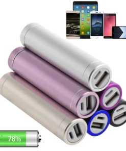 Alternative view of Portable USB Battery Charger for Galaxy S2/S3/S4 – 18650 Compatible