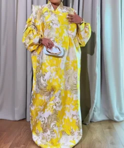 Alternative view of Traditional African Maxi Dress for Women - Dashiki and Ankara Style