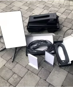 YX Wholesale Original Starlink Satellite Internet Kit V2 With Rectangular Dish Router And Pipe Adapter