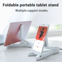 Alternative view of Universal Folding Tablet Holder with Adjustable Angle for iPad and Samsung Tablets, 4.7 to 12.9 Inches
