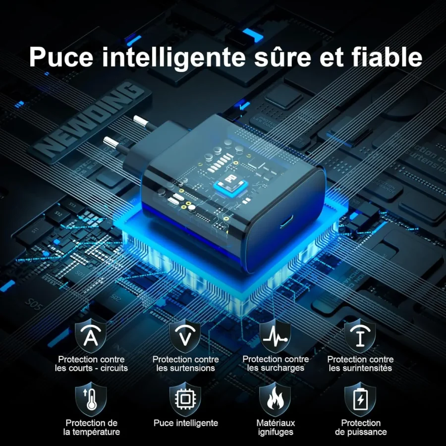 Samsung 45W Super Fast Charger with Type-C to USB-C Cable - Image 2