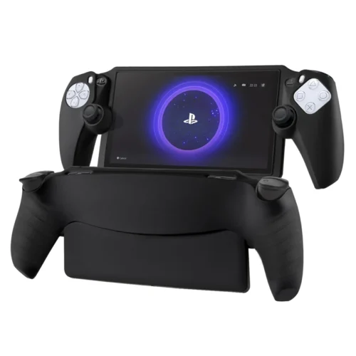 case for Sony Playstation Portal Silicone Shock Absorption Anti Fingerprint Scratch Resistant Cover Case for Playstation Portal