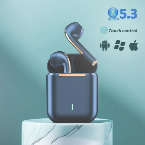 Alternative view of J18 Wireless Earbuds - Bluetooth 5.3, Long Playtime, Noise-Cancelling for Gaming and Business