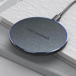 Ultra-Thin Wireless Charger Pad with Fast Charging for Samsung and iPhone Users