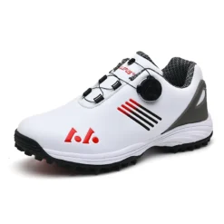 Alternative view of Men's Golf Shoes with Spikes - Waterproof Design for Durability and Performance