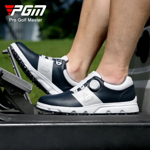 Men's Waterproof Golf Shoes with Anti-Slip Sole for Enhanced Stability and Comfort - Image 3