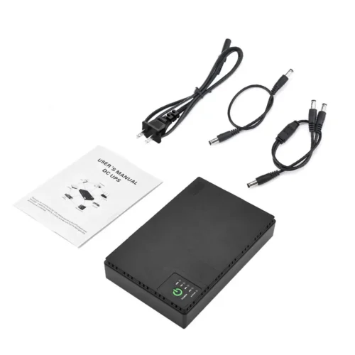 Alternative view of Mini UPS Uninterrupted Power Supply 8800mAh Lithium-ion Backup Battery for Wireless Router