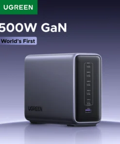 UGREEN 500W GaN Charger 6 IN 1 Desktop Charging Station PD 3.1 240W Max Single Port For MacBook Pro Laptop iPad Tablet iPhone 17