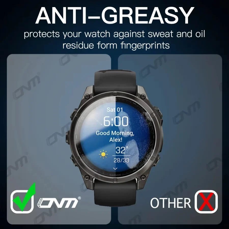 Glass+Case for Garmin Fenix 8 7X 6X Pro 7 6 7S 6S 5 5S Solar AMOLED Screen Protector Tempered Glass&Protective Case Accessories - Image 5