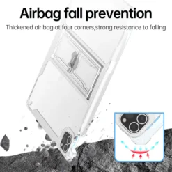 Alternative view of iPad Case with Transparent Design for 11-inch Pro, Air 5/4, Mini 6, 10.2, 9.7 Models