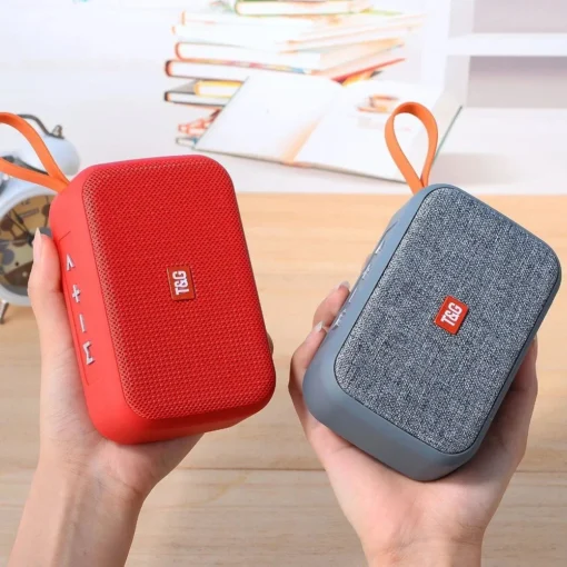 Portable Bluetooth Speaker with Subwoofer and FM Radio - Compact Sound Box for Outdoor Use - Image 3