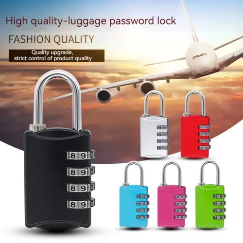 Alternative view of Mini Pink Password Lock for Gym Bags and Cabinets