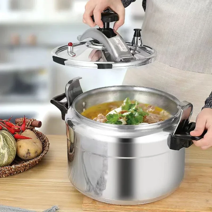 Large Capacity Pressure Cooker - 9-60L Cookware for Induction Cooking - Image 4